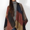 Clothing Rebellious Fashion | Marnie Brown Check Cape