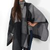 Clothing Rebellious Fashion | Marnie Grey Check Cape