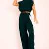 Clothing Rebellious Fashion | Black Side Stripe Drawstring Top And Trousers Co-Ord - Jadah