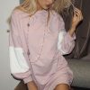 Clothing Rebellious Fashion | Rose Jumper Dress With Fur Sleeves - Paris