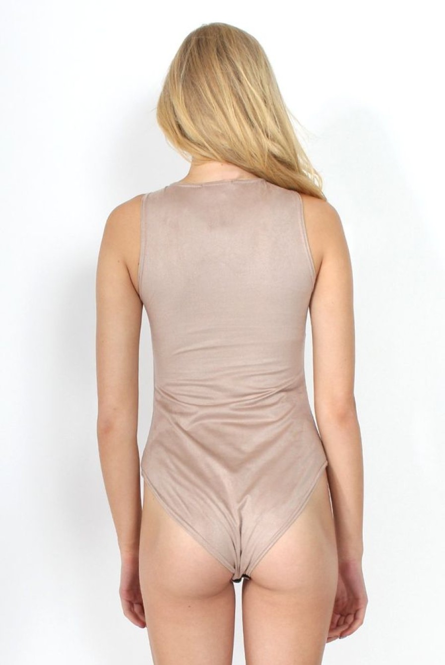 Clothing Rebellious Fashion | Ruby Nude Bodysuit