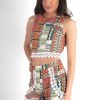 Clothing Rebellious Fashion | Morgan Patterned Two Piece