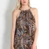 Clothing Rebellious Fashion | Maureen Animal Print Shift Dress