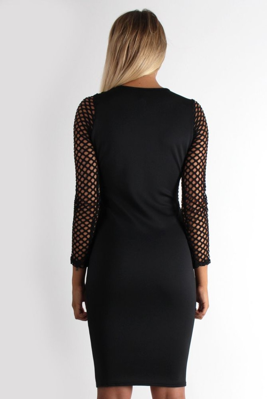 Clothing Rebellious Fashion | Della Black Cut Out Bodycon Dress