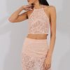 Clothing Rebellious Fashion | Pink Sequin Co-Ord - Rihanna