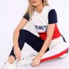 Clothing Rebellious Fashion | White Red And Navy Racing Champion Co-Ord - Shanell