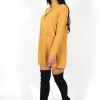 Clothing Rebellious Fashion | Elodie Mustard Shirt Dress