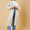 Clothing Rebellious Fashion | Beige Edge To Edge Longline Cardigan - Doris